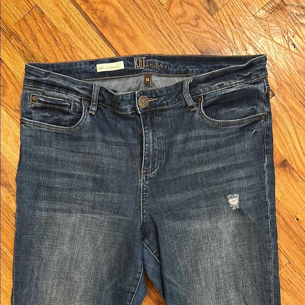 Kut from the Kloth Blue Skinny Jeans - Picture 4 of 8